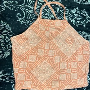 Holster top from Charlotte Russe detailed back size M